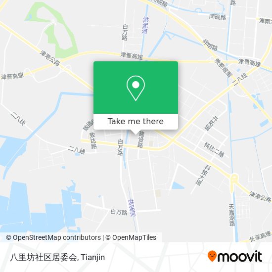 八里坊社区居委会 map