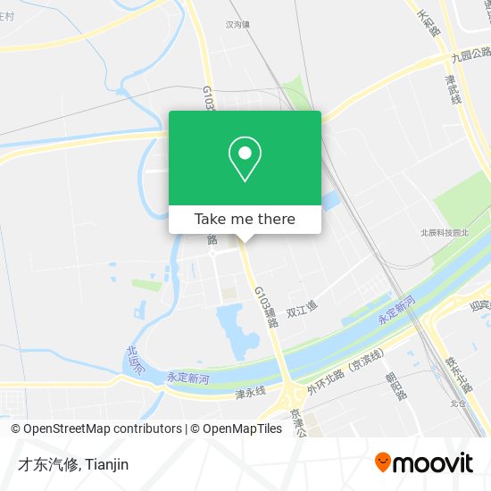 才东汽修 map