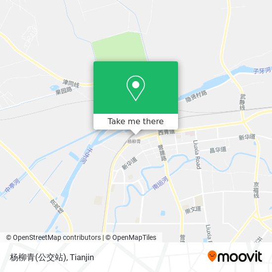 杨柳青(公交站) map