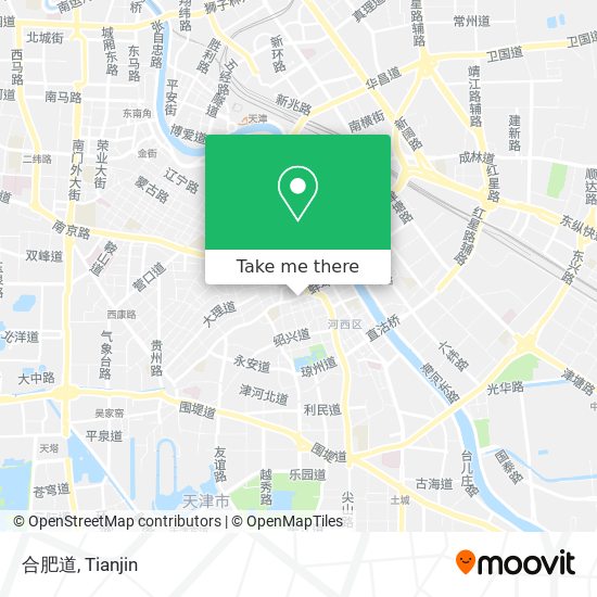 合肥道 map