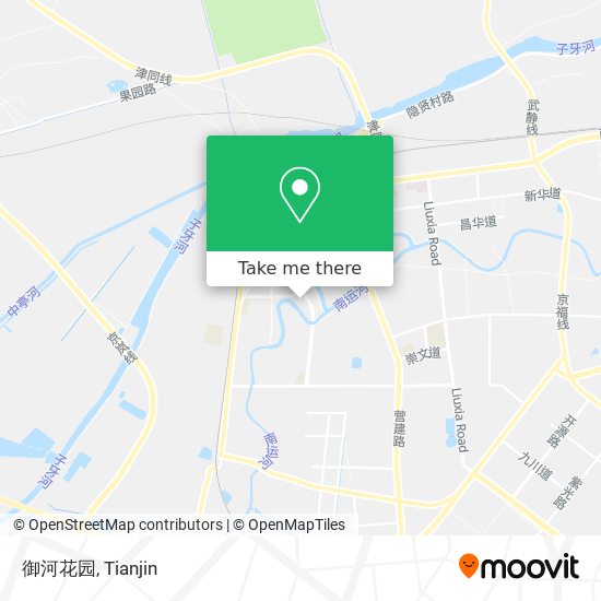 御河花园 map