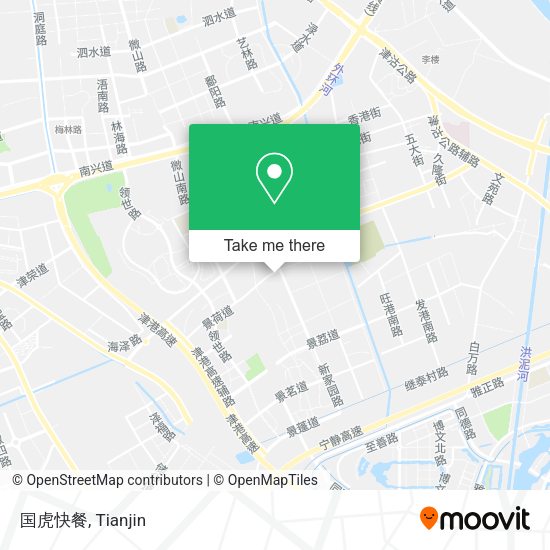 国虎快餐 map