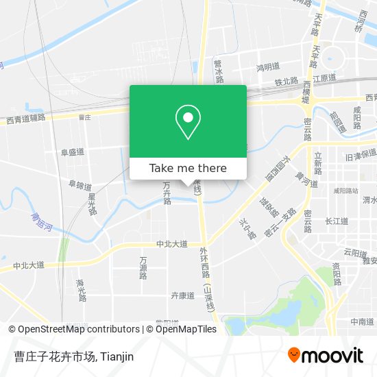 曹庄子花卉市场 map