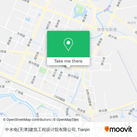 中水电(天津)建筑工程设计院有限公司 map