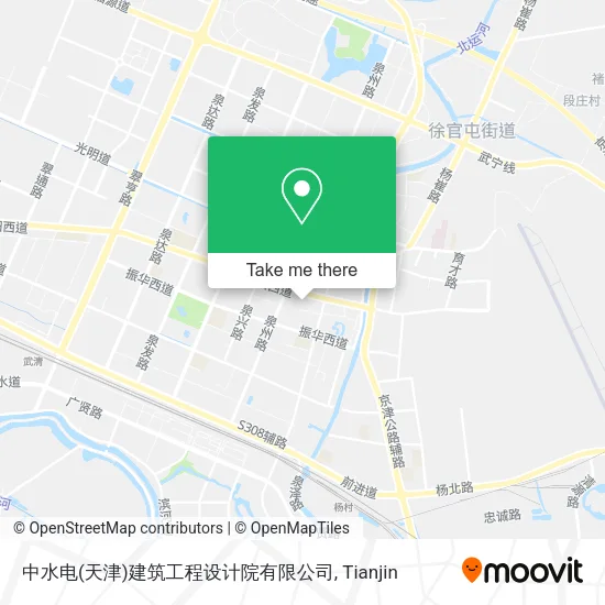 中水电(天津)建筑工程设计院有限公司 map