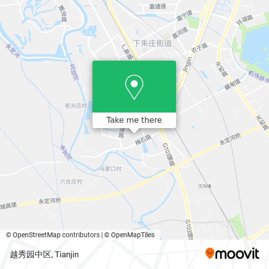越秀园中区 map