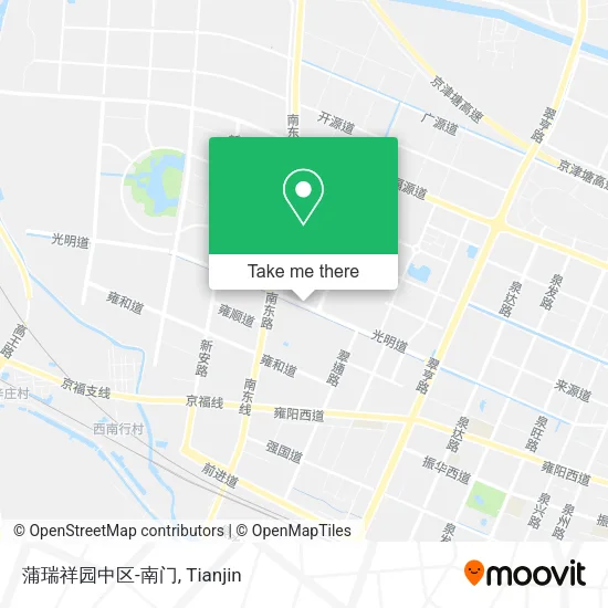 蒲瑞祥园中区-南门 map