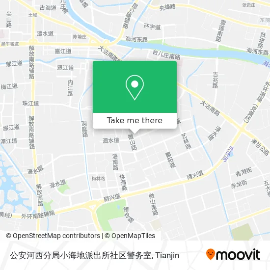 公安河西分局小海地派出所社区警务室 map