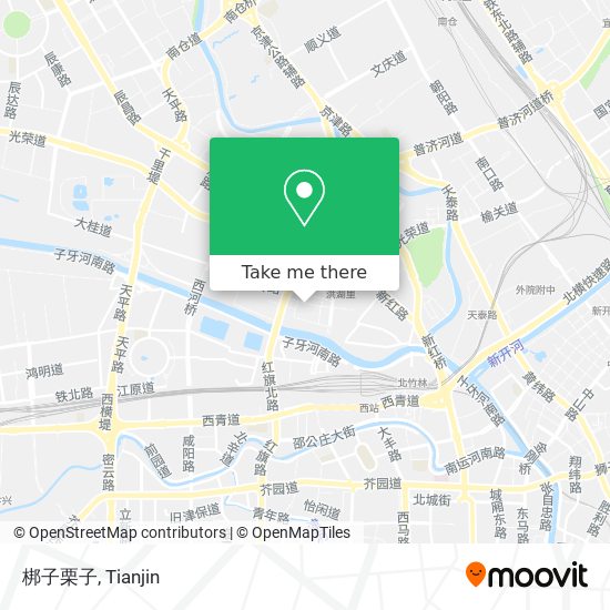 梆子栗子 map