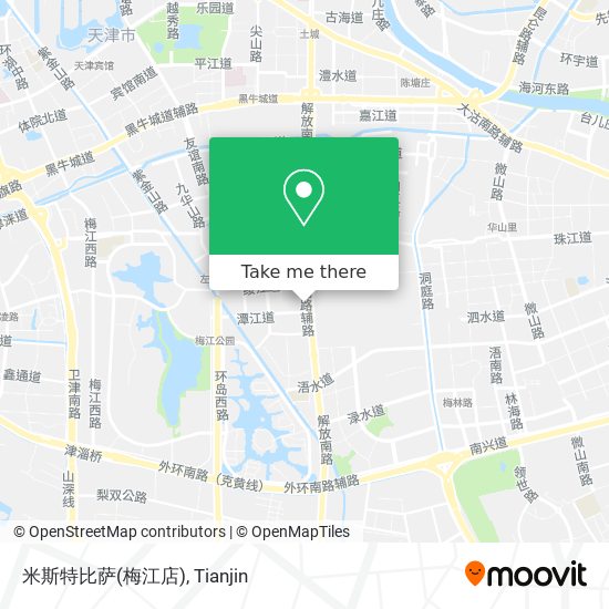 米斯特比萨(梅江店) map