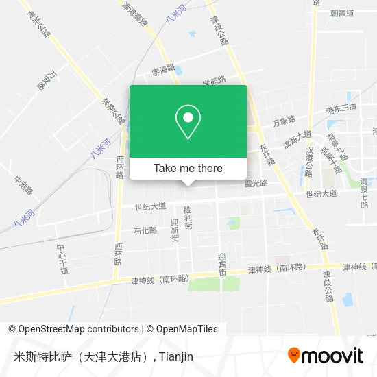 米斯特比萨（天津大港店） map