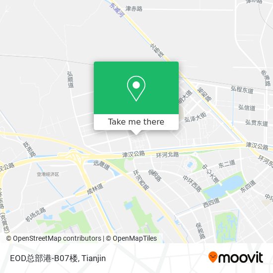 EOD总部港-B07楼 map