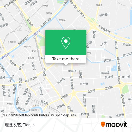 理蓬发艺 map