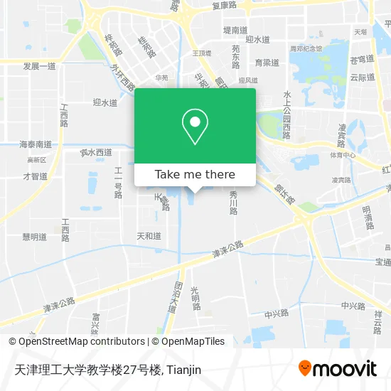 天津理工大学教学楼27号楼 map