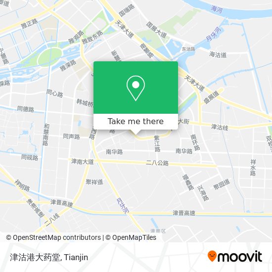 津沽港大药堂 map