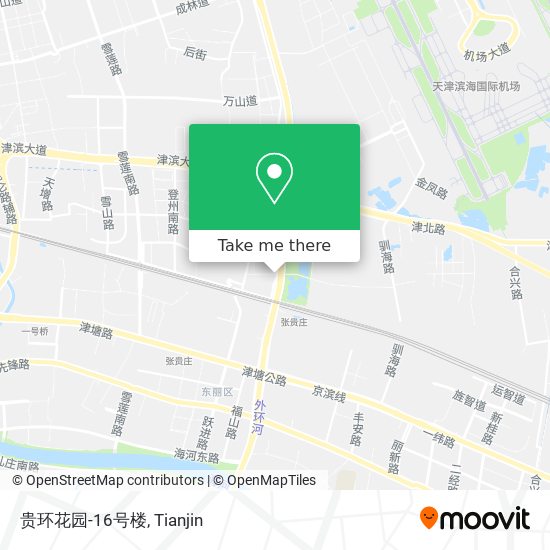 贵环花园-16号楼 map