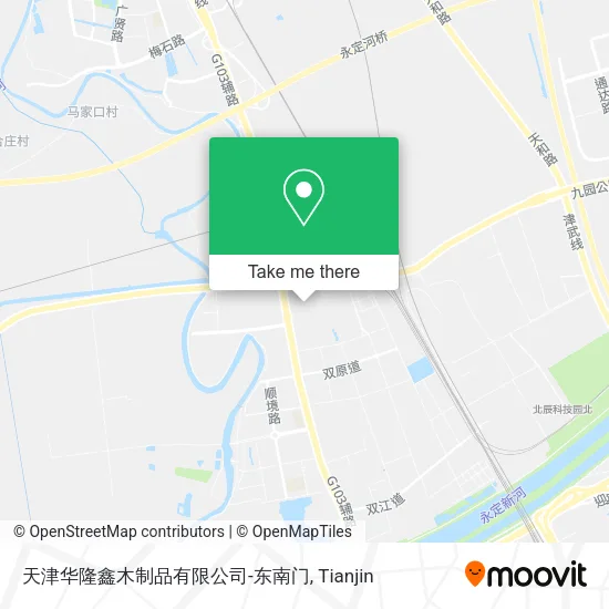 天津华隆鑫木制品有限公司-东南门 map