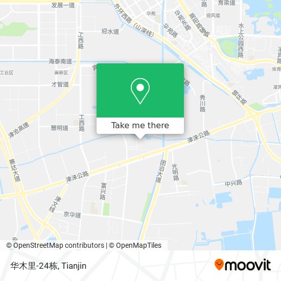 华木里-24栋 map