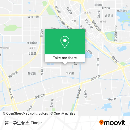 第一学生食堂 map