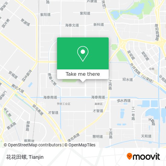花花田螺 map