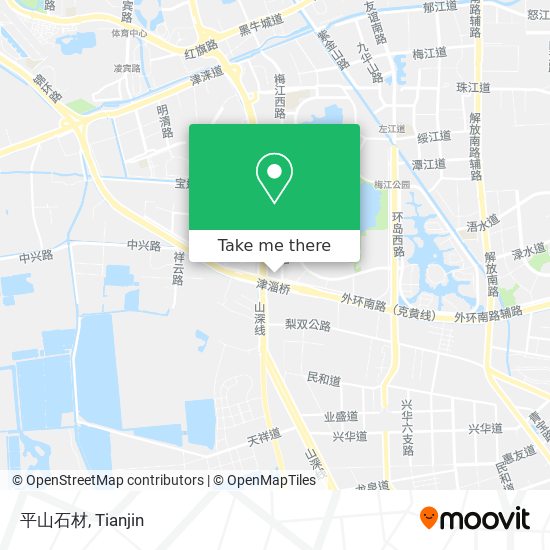 平山石材 map