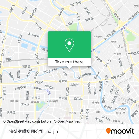 上海陆家嘴集团公司 map