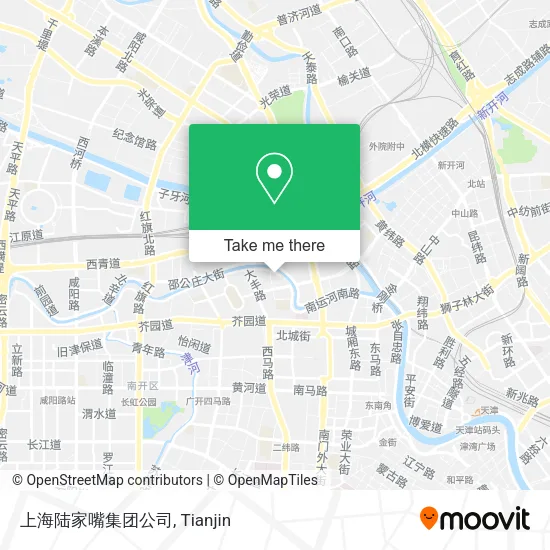 上海陆家嘴集团公司 map