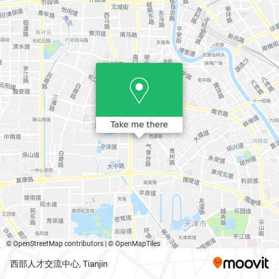 西部人才交流中心 map