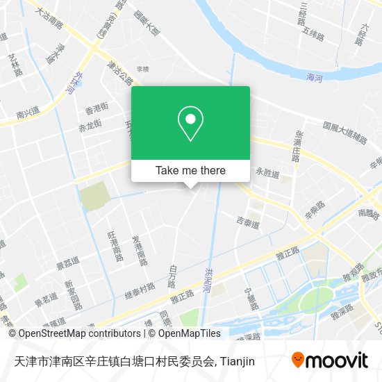 天津市津南区辛庄镇白塘口村民委员会 map