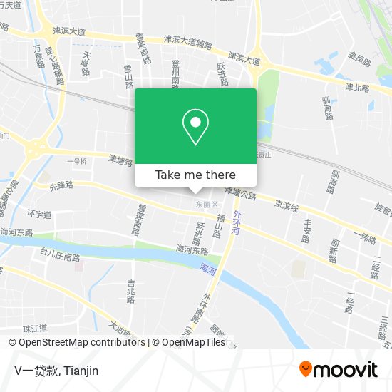 V一贷款 map