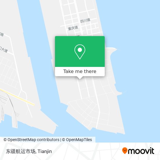 东疆航运市场 map