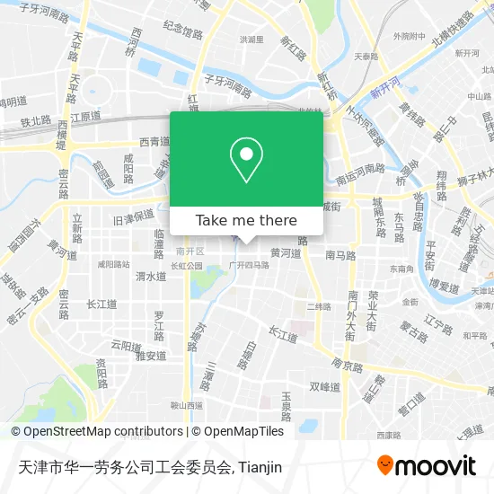 天津市华一劳务公司工会委员会 map