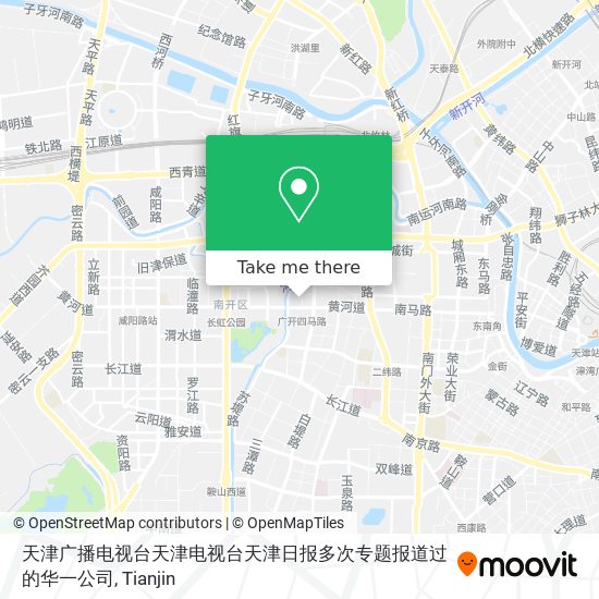 天津广播电视台天津电视台天津日报多次专题报道过的华一公司 map