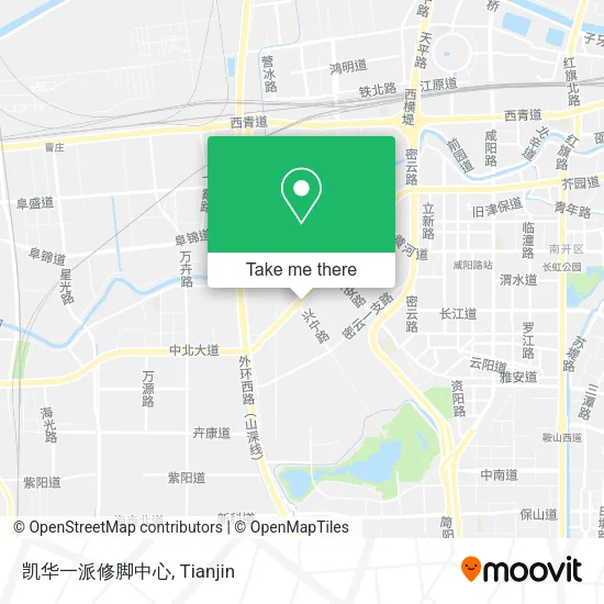 凯华一派修脚中心 map