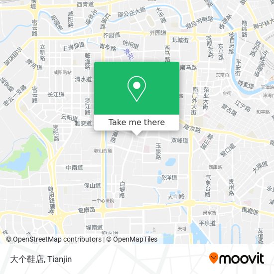 大个鞋店 map