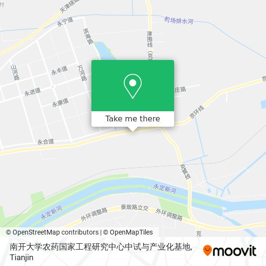 南开大学农药国家工程研究中心中试与产业化基地 map
