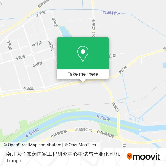 南开大学农药国家工程研究中心中试与产业化基地 map