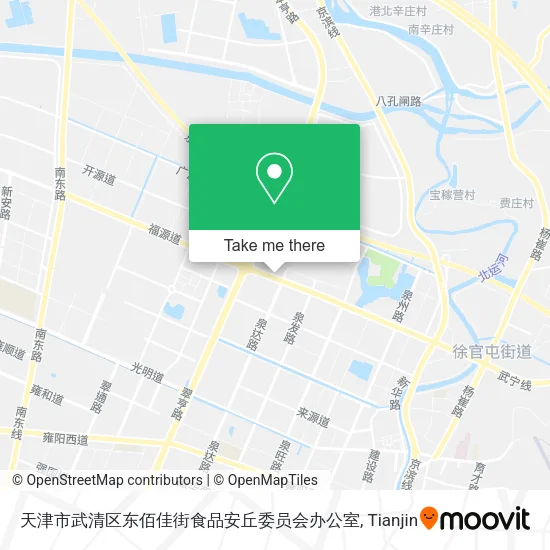 天津市武清区东佰佳街食品安丘委员会办公室 map