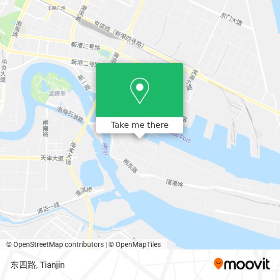 东四路 map