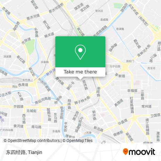 东四经路 map