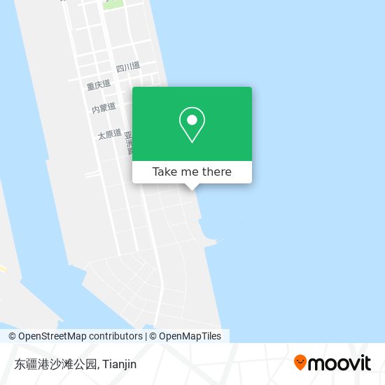东疆港沙滩公园 map