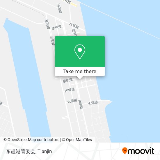东疆港管委会 map