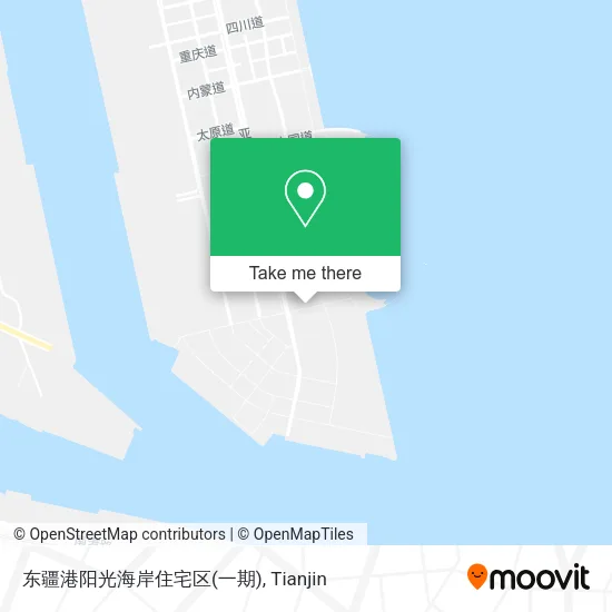 东疆港阳光海岸住宅区(一期) map