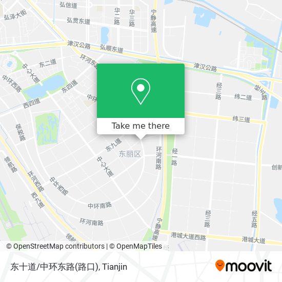 东十道/中环东路(路口) map