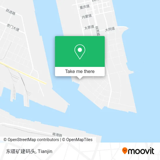 东疆矿建码头 map