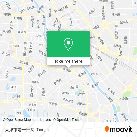 天津市老干部局 map