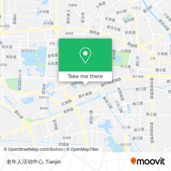 老年人活动中心 map