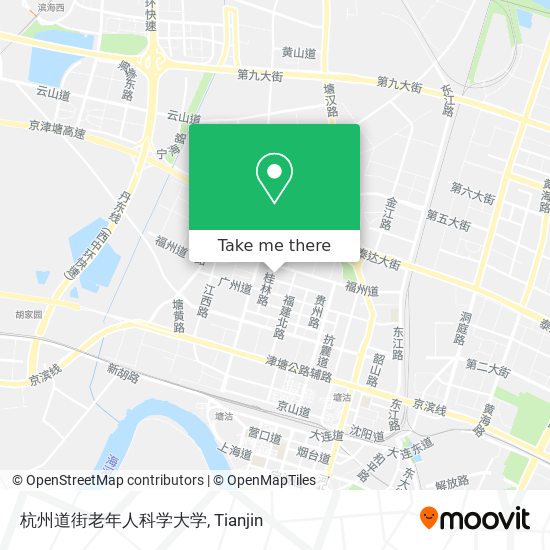 杭州道街老年人科学大学 map