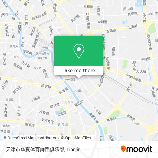 天津市华夏体育舞蹈俱乐部 map