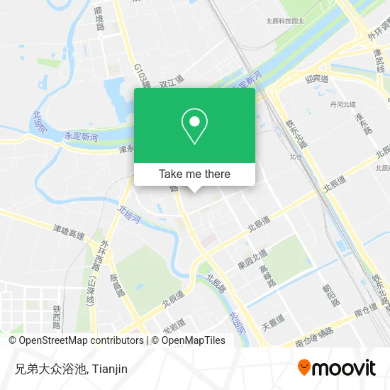 兄弟大众浴池 map